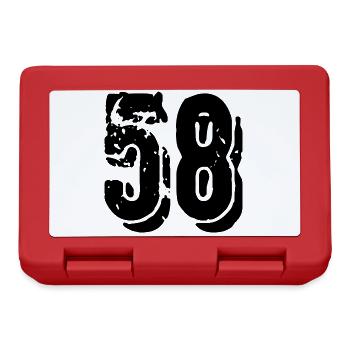 58 number jersey - Lunchbox - red - Front