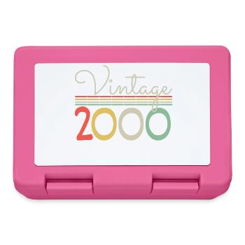Jahrgang 2000 - Brotdose - Pink - Vorne