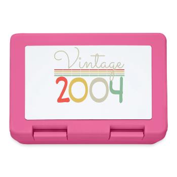 Vintage 2004 - Boîte à goûter - rose - Devant