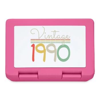 Vintage 1990 - Lunchbox - pink - Front