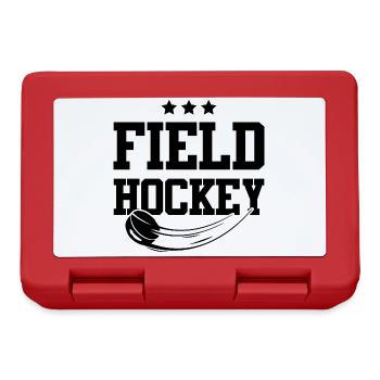 Field Hockey Sports - Lunchbox - red - Front