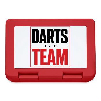 Darts Team - Lunchbox - red - Front