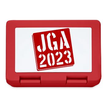 Jga 2023 Junggesellenabschied - Brotdose - Rot - Vorne