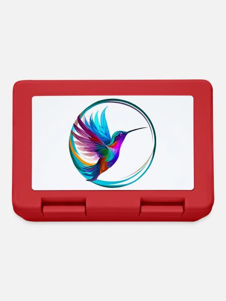Colibri - Boîte à goûter - rouge
