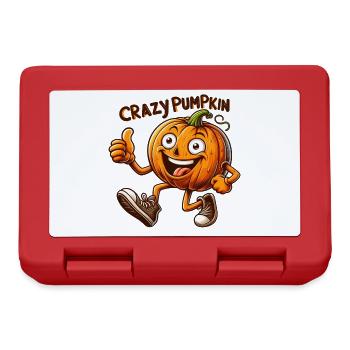 Crazy Veggies: Sweating Pumpkin - Brotdose - Rot - Vorne