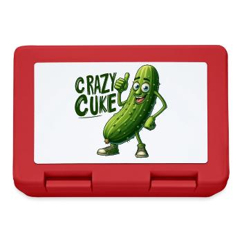 Crazy Veggies: Spiky Cuke Thumbs Up - Lunchbox - red - Front