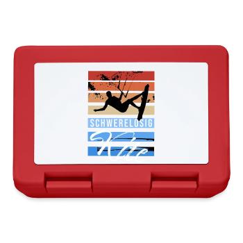 Schwerelosig Kite - Brotdose - Rot - Vorne