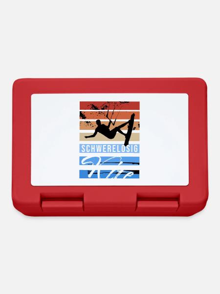 Schwerelosig Kite - Brotdose - Rot
