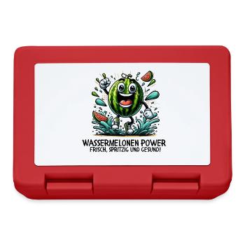 Watermelon Power - Lunchbox - red - Front
