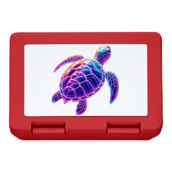 Turtle - Lunchbox - red - Front