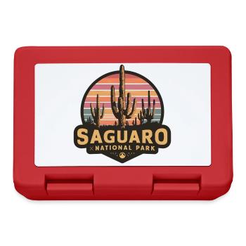 Saguaro-Nationalpark, Arizona, Tucson-Kaktus - Brotdose - Rot - Vorne