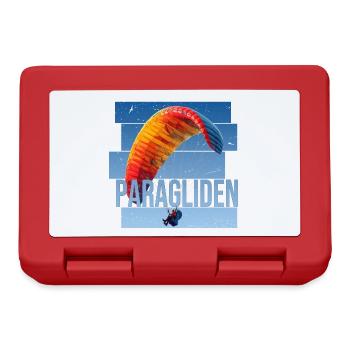 Paragliden - Brotdose - Rot - Vorne