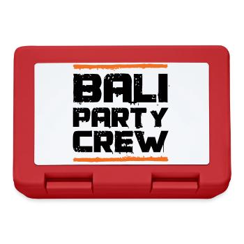 Équipe de fête de Bali - Boîte à goûter - rouge - Devant