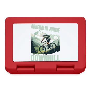 Adrenalin Junkie - MTB Downhill - Brotdose - Rot - Vorne