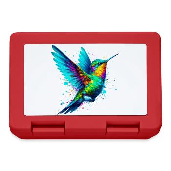 Colibri - Boîte à goûter - rouge - Devant