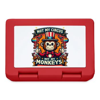 Not my circus not my monkeys - Brotdose - Rot - Vorne
