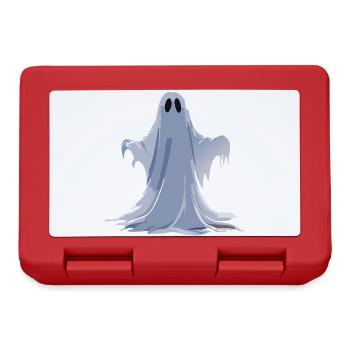 Halloween Spooky Ghost - Lunchbox - red - Front