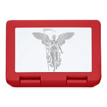 Winged Archangel Guardian - Lunchbox - red - Front