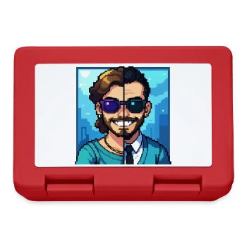 BOY MEET BOY - nice people - Lunchbox - red - Front