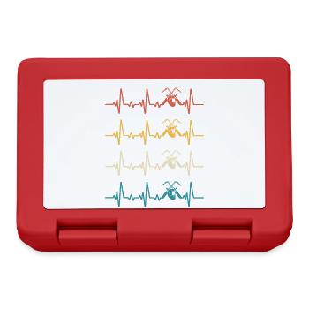Welder Heartbeat Welding - Lunchbox - red - Front