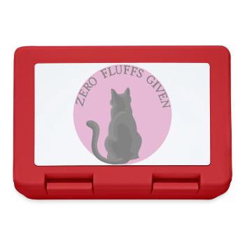 Cat with attitude - Lunchbox - red - Front