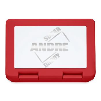 Money Andre - Lunchbox - red - Front