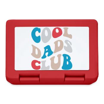 Cool Dads Club Gift Dad 2026 - Lunchbox - red - Front