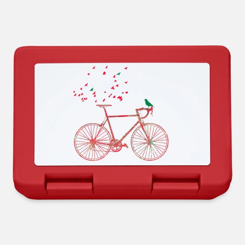 fahrrad e 91 - Brotdose - Rot