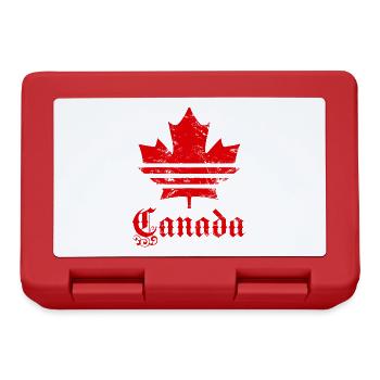 Canada flag - Lunchbox - red - Front