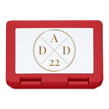 Dad 2022 - Brotdose - Rot - Vorne