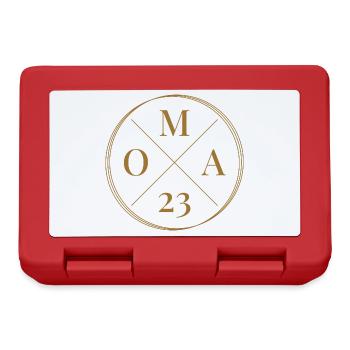 Oma 2023 - Brotdose - Rot - Vorne