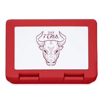 DAX Feria - Lunchbox - red - Front