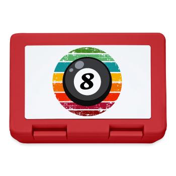 Bowling Ball Bowler - Lunchbox - red - Front