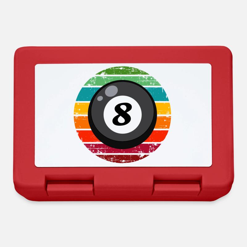 Bowling Ball Bowler - Boîte à goûter - rouge