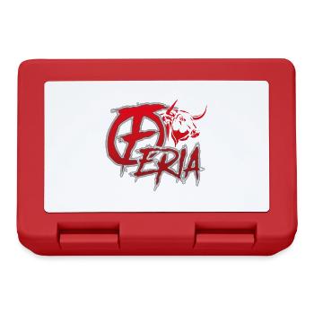Féria, traditionelles Fest mit besonderem Geschenk - Brotdose - Rot - Vorne
