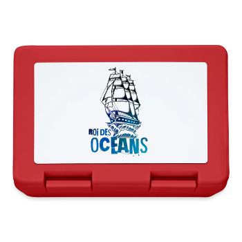 King of the old school art oceans - Lunchbox - red - Front