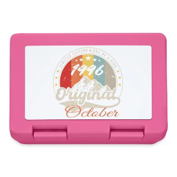 October 1996 Birthday Gift - October 1996 - Lunchbox - pink - Front