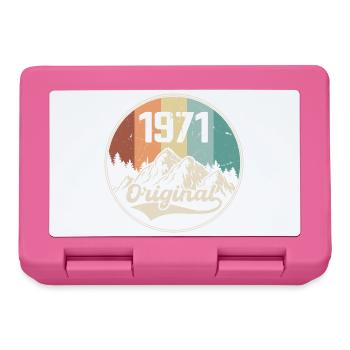 Original 1971 Birthday Gift - 1971 - Lunchbox - pink - Front