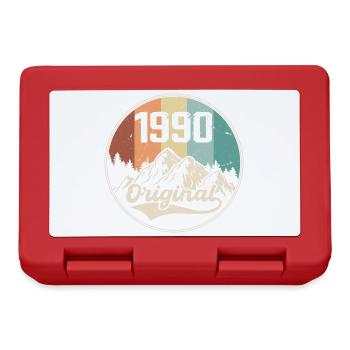 Original 1990's Birthday Gift - 1990's - Lunchbox - red - Front