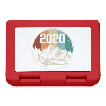 Ursprüngliches Geburtstagsgeschenk 2020 - 2020 - Brotdose - Rot - Vorne