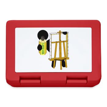 LET'S SEE - Lunchbox - red - Front