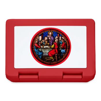 souper de fenêtre d'église - Boîte à goûter - rouge - Devant