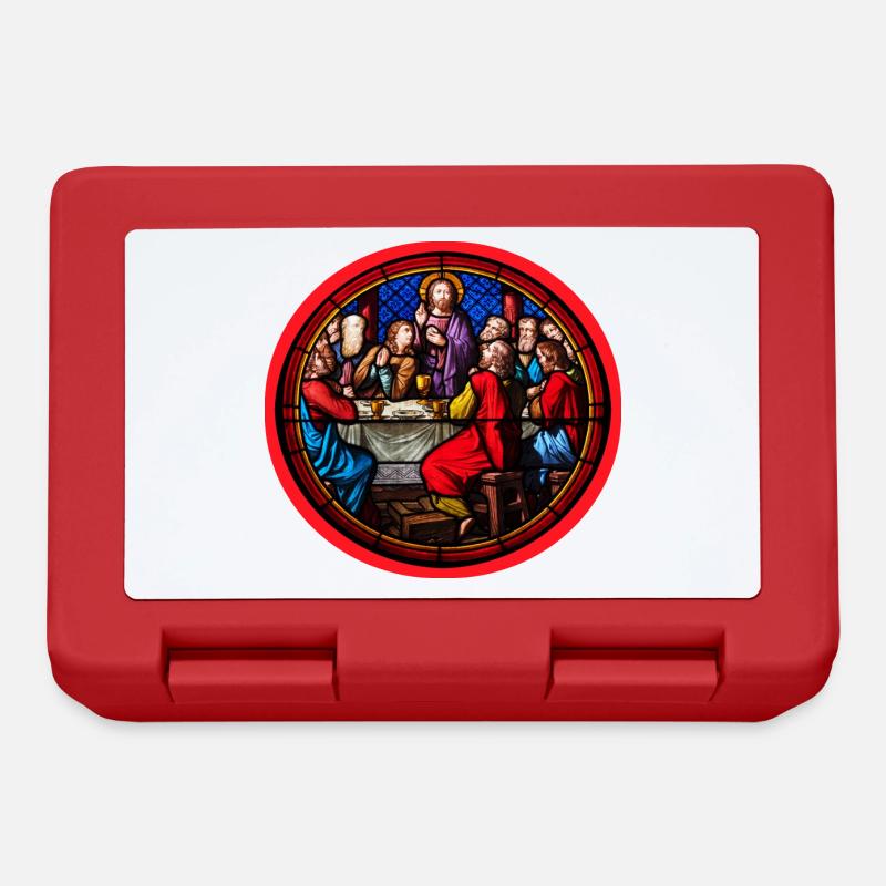 souper de fenêtre d'église - Boîte à goûter - rouge