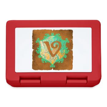 E 36 V - Boîte à goûter - rouge - Devant