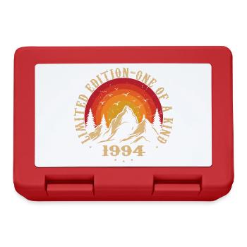Vintage 1994 Rétro 1994 Cadeau anniversaire 1994 - Boîte à goûter - rouge - Devant