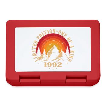 Vintage 1992 Retro 1992 Anniversary Gift 1992 - Lunchbox - red - Front