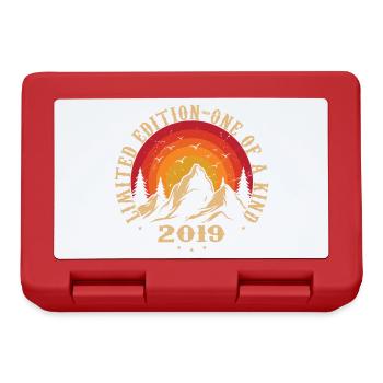 Vintage 2019 Rétro 2019 Cadeau anniversaire 2019 - Boîte à goûter - rouge - Devant