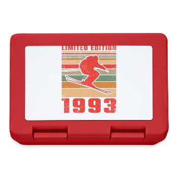 Ski de fond Skieurs Anniversaire 1993 - Boîte à goûter - rouge - Devant