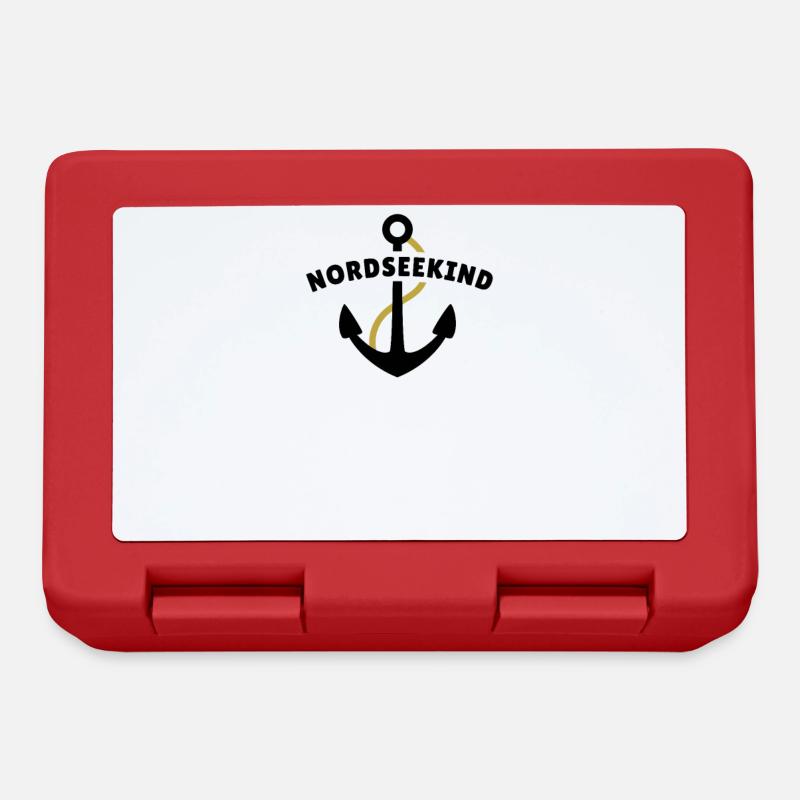 Nordseekind - Brotdose - Rot