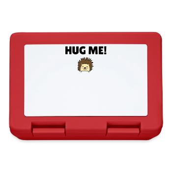 Hug me! - Brotdose - Rot - Vorne
